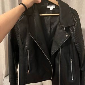 Top shop leather jacket